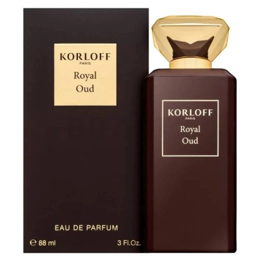 عطر كورلوف رويال عود أو دو بارفيوم 88 مل - عطر شرقي خشبي للرجال والنساء عطر كورلوف رويال عود أو دو بارفيوم 88 مل - عطر شرقي خشبي للرجال والنساء
