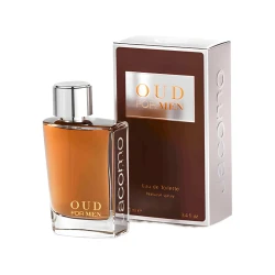 Jacomo Oud For Men Eau De Toilette 100ml Spray: Intense, Woody Fragrance with a Warm, Sensual Base, Ideal for Everyday Wear, Long Lasting