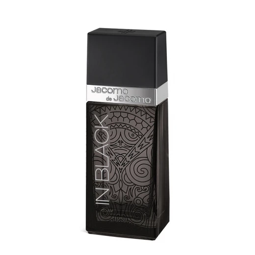 Jacomo De Jacomo In Black Eau De Toilette for Men 100ml Woody Spicy Fragrance Luxurious Scent Sophisticated Blend of Bergamot, Lavender, and Patchouli Evening Wear - Jacomo - Image 2