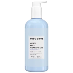 MARUDERM Gentle Face Cleansing Gel For Sensitive Skin 400ml, Daily Facial Wash