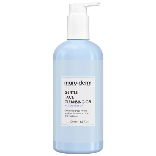 MARUDERM Gentle Face Cleansing Gel For Sensitive Skin 400ml, Daily Facial Wash MARUDERM Gentle Face Cleansing Gel For Sensitive Skin 400ml, Daily Facial Wash