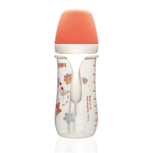 فارلين كوب شرب برقبة واسعة من سلسلة Grow With Colors سعة 270 مل، خالي من مادة BPA، كوب شرب للأطفال - فارلين - Image 7