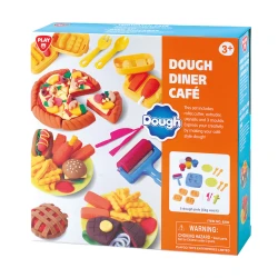 Playgo Farm Animals Clay Set 6 Clay Pots Creative Modeling Kit for Kids