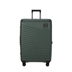 Samsonite Intuo 75cm Large Expandable 4 Wheel Hard Case Suitcase, Olive