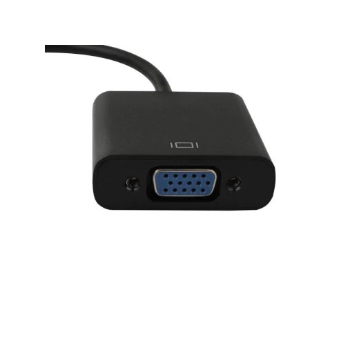محول كابل HDMI إلى VGA أسود، يحول HDMI إلى VGA لأجهزة الكمبيوتر المحمولة، وأجهزة العرض، والمزيد - Image 2