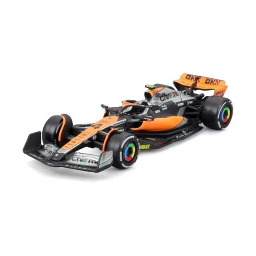 سيارة سباق بوراجو ماكلارين MCL60 2023 نوريس بمقياس 1:43 مصنوعة من المعدن المصبوب - بوراغو - Image 5