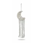 معلّق حائط ماكرامي ديكور منزلي رمضاني مزخرف بعباره رمضان كريم  – تصميم أنيق لأجواء رمضان - متجر وتين