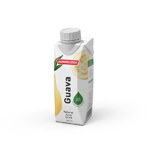 Hammoudeh Guava Nectar Juice 250ml Prisma Pack of 24 Refreshing Fruit Drink - Hammoudeh - Image 2