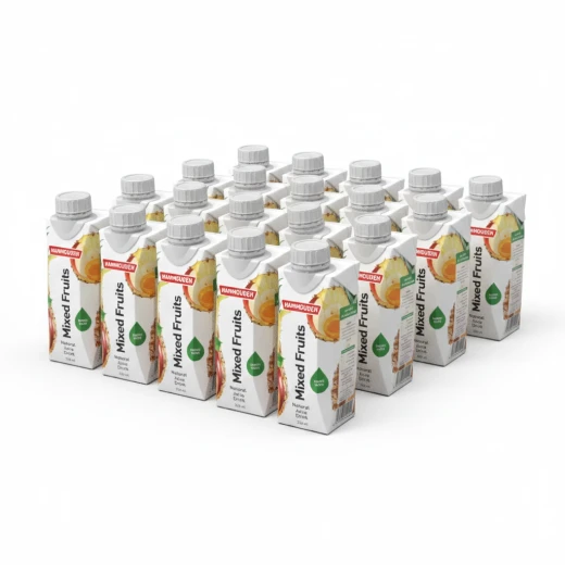 Hammoudeh Prisma Fruit Nectar Juice 250ml Refreshing Beverage with Rich Natural Fruit Flavor for Everyday Enjoyment x 10 Packs