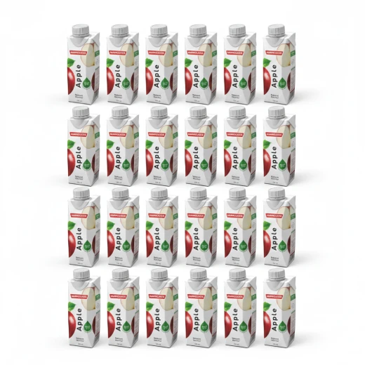 Hammoudeh Apple Nectar Juice 250ml Prisma Pack: Enjoy 24 Refreshing Beverages with Natural Apple Flavor. Perfect for Parties and Everyday Hydration Hammoudeh Apple Nectar Juice 250ml Prisma Pack: Enjoy 24 Refreshing Beverages with Natural Apple Flavor. Perfect for Parties and Everyday Hydration