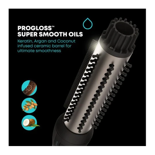 فرشاة REVAMP Progloss لتصفيف الشعر بحجم الأمواج والسيراميك 38 مم - Image 8
