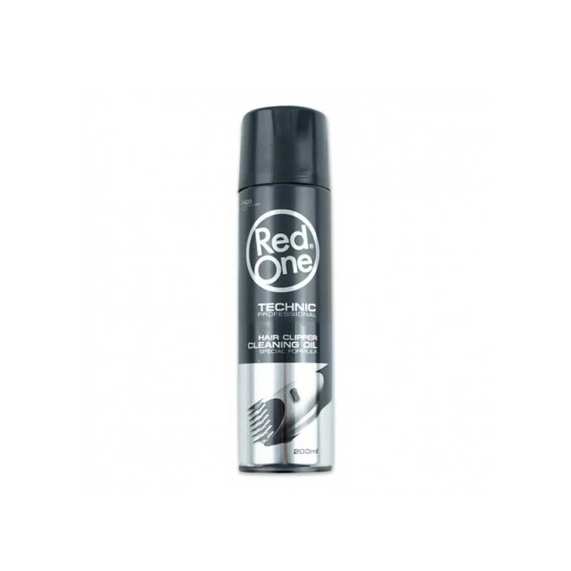 RedOne Hair Clipper Cleaning Oil 250ml Lubricates Cleans Protects Blades Hair Cutting Tools - redone