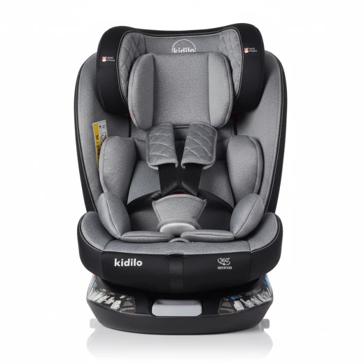 مقعد سيارة كيديلو G-406 دوار 360 درجة للأطفال من عمر 0-12 سنة (0-36 كجم) مع نظام ISOFIX، مسند رأس قابل للتعديل وإمكانية الإمالة - لون كاكي مقعد سيارة كيديلو G-406 دوار 360 درجة للأطفال من عمر 0-12 سنة (0-36 كجم) مع نظام ISOFIX، مسند رأس قابل للتعديل وإمكانية الإمالة - لون كاكي