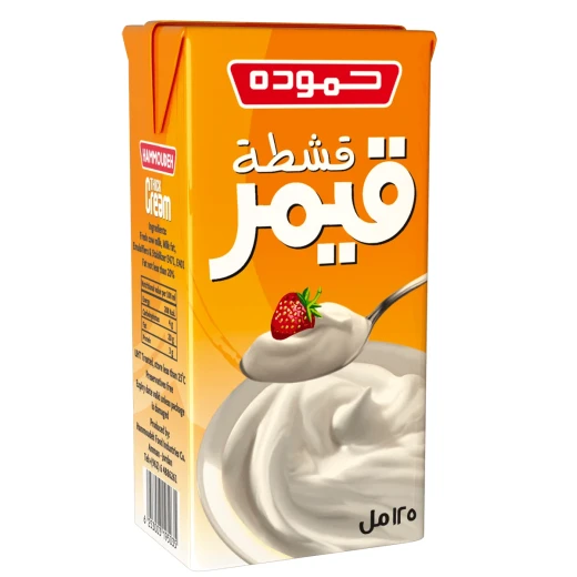 Hammoudeh Qishta Cream, Rich and Creamy Thick Pasteurized Cow Milk Qishta, 1 x 24 Pack, Perfect for Desserts and Spreads, Convenient Portion Sizes, Premium Quality Ingredients - Hammoudeh - Image 2