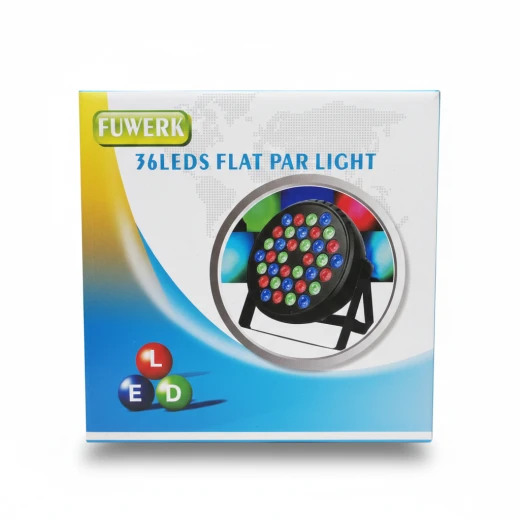 36 مصباح LED Par، مصابيح RGB Par Can Light للمسرح، 10 أوضاع إضاءة DJ، إضاءة مسرحية علوية مع جهاز تحكم عن بعد يعمل بالصوت وإضاءة DMX للمناسبات وحفلات الزفاف 36 مصباح LED Par، مصابيح RGB Par Can Light للمسرح، 10 أوضاع إضاءة DJ، إضاءة مسرحية علوية مع جهاز تحكم عن بعد يعمل بالصوت وإضاءة DMX للمناسبات وحفلات الزفاف