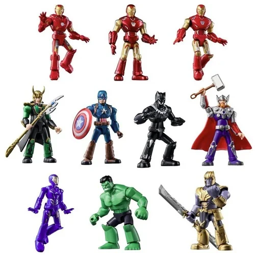 مجسم صغير من سلسلة BLOKEES Marvel Infinity Saga Galaxy الإصدار 1 صندوق عشوائي قابل للتجميع - Image 3