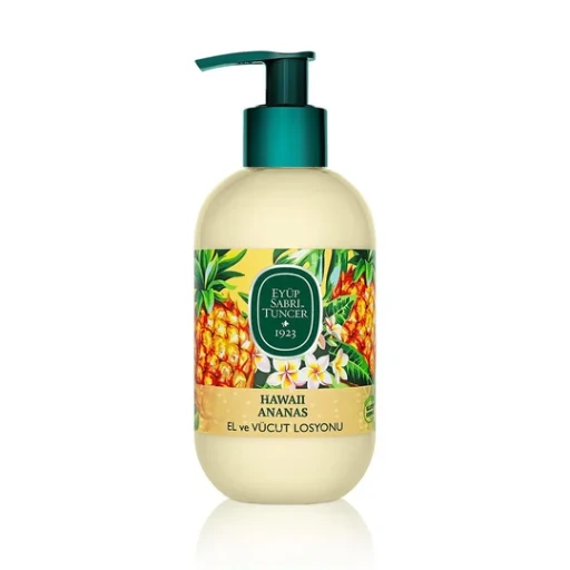 Hawaiian Pineapple Natural Olive Oil Hand and Body Lotion 280 ml - Eyüp Sabri Tuncer