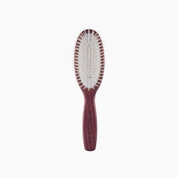 3VE Italy Hair Brush NO.1484 Everyday Hair Grooming Tool for All Hair Types Gentle Detangling and Smoothing Durable Design