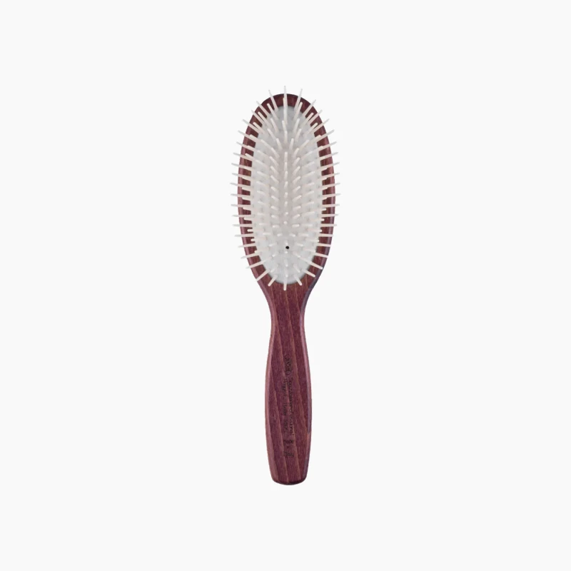 3VE Italy Hair Brush NO.1484 Everyday Hair Grooming Tool for All Hair Types Gentle Detangling and Smoothing Durable Design - 3ve
