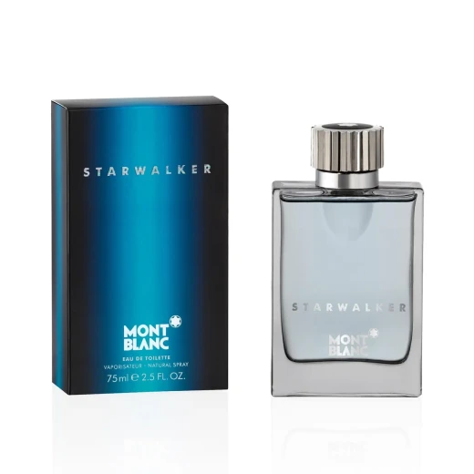 مونت بلانك ستار ووكر ماء تواليت للرجال، عطر خشبي حمضي زهري، 75 مل