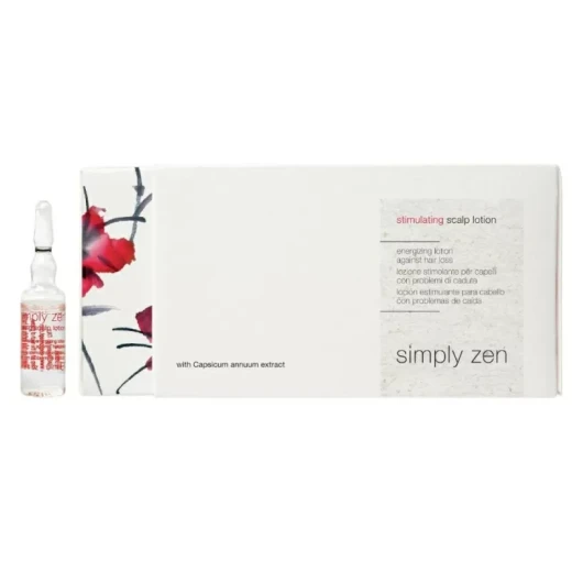 Simply Zen Stimulating Scalp Lotion 8x6ml for Hair Growth and Scalp Health