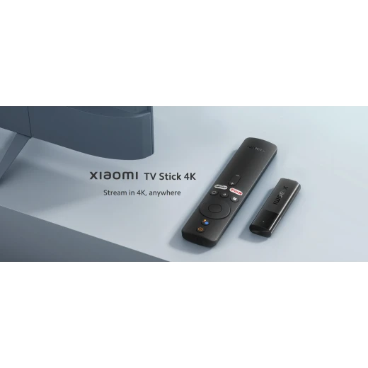 جهاز تشغيل الوسائط Xiaomi TV Stick 4K بتقنية دولبي أتموس ونظام أندرويد تي في 11 جهاز تشغيل الوسائط Xiaomi TV Stick 4K بتقنية دولبي أتموس ونظام أندرويد تي في 11