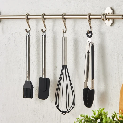 Karaca Eka 10 Piece Baking Utensil Set Black, White, Silver Kitchen Accessories - karaca - Image 4