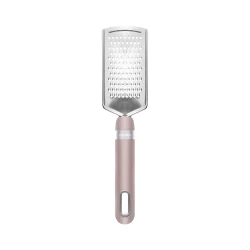 Karaca Mastermaid Rosegold Stainless Steel Grater 24.8x6 cm with Fine, Medium, and Coarse Blades for Versatile Food Preparation, Kitchen Essential