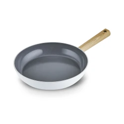 Karaca Refika Swiss Crystal Creamy Wood 26 cm Tava, Non-Stick, Durable