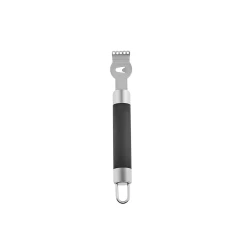 Karaca Mandy Lemon Zester Grater, Stainless Steel, Black, 1 Piece