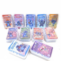 Stitch Mini Playing Cards - A durable, high-quality playing card set featuring the beloved Stitch character, perfect for group games, parties, and family gatherings A wonderful gift for special occasions and birthdays one piece