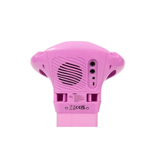 جهاز كاريوكي سهل الاستخدام EKS977BT بتقنية البلوتوث مع أضواء ديسكو LED - Image 4