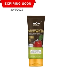 Wow Skin Science Apple Cider Vinegar Face Wash Tube, 100ml