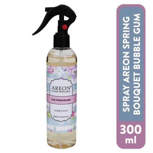 معطر جو اريون برائحة العلكة للسيارة والمنزل 300 مل: عطر يدوم طويلاً يزيل الروائح الكريهة وينشر رائحة منعشة في جميع أنحاء السيارة والمنزل