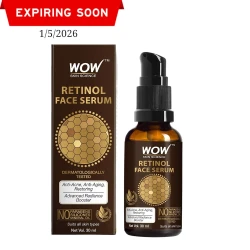 Wow Skin Science Retinol Face Serum, 30ml