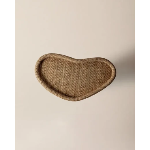 Madame Coco Perla Rattan Coffee Table, Natural Finish, Exquisite Woven Design, Durable Construction, Perfect for Living Room, Dimensions: 77cm x 41cm x 39cm, Stylish Home Decor - Madame COCO - Image 5