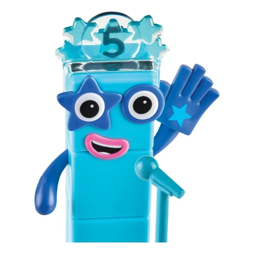 مسرح نجمة Numberblocks Five الموسيقي، لعبة تفاعلية مع موسيقى وأضواء وإكسسوارات - Image 5