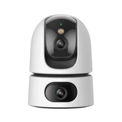 كاميرا Imou Cruiser Dual 2 Pro الأمنية الخارجية 4 ميجابكسل، صوت ثنائي الاتجاه، رؤية ليلية ملونة