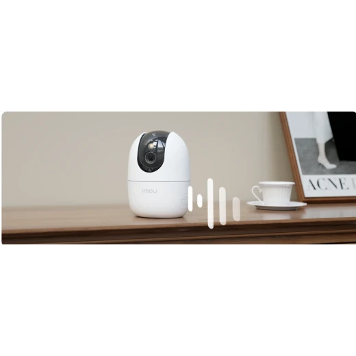 كاميرا Imou Ranger 2 Pro داخلية 5 ميجابكسل بيضاء، ميزة الإمالة والتحريك، واي فاي 2.4 جيجاهرتز - Image 2