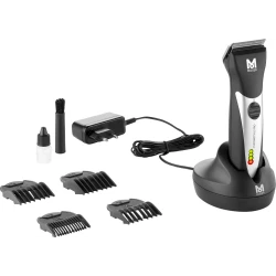 Moser ChromStyle Pro Professional Cordless Hair Clipper, Black and Silver, 1.5 Hour Run Time