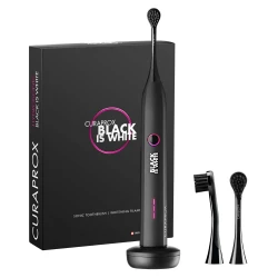 Curaprox Black Is White Hydrosonic Electric Toothbrush for Gum Care and Whitening