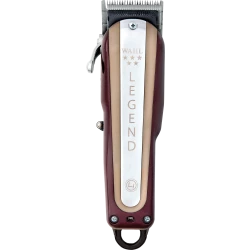 Wahl Cordless Legend Professional Hair Clipper, Wedge Blade, Burgundy