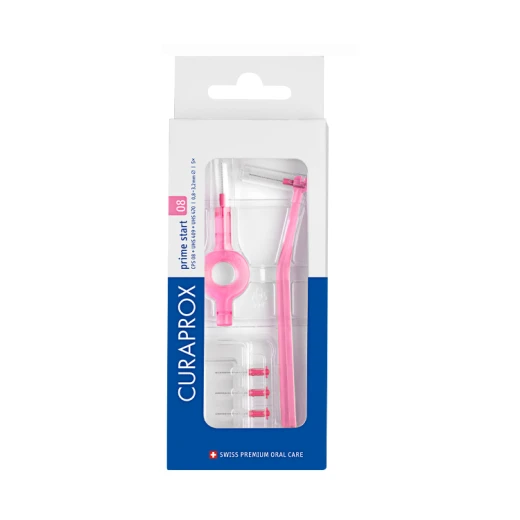 Curaprox CPS Prime Starter Kit Pink Interdental Brushes for Gum Health and Fresh Breath Curaprox CPS Prime Starter Kit Pink Interdental Brushes for Gum Health and Fresh Breath
