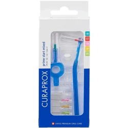 Curaprox CPS Prime Start Interdental Brush Set: 5 Assorted Sizes, ISO 06-011 for Effective Plaque Removal, Perfect for Daily Oral Hygiene