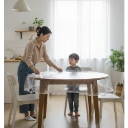 Disposable tablecloths, water and oil resistant, 10 pieces, 120 x 160 cm – protects the table from spills, ideal for parties, banquets, picnics, and everyday occasions, and easy to use