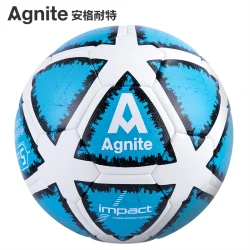 Deli Football Soccer Ball Durable PVC Material Black and White Size 5