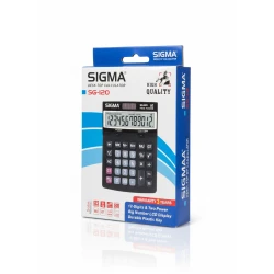 Sigma 120 Calculator Black School Supplies for Students and Professionals