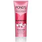 Pond's Bright Miracle Ultimate Clarity Niasorcinol Facial Foam 100g, Deep Cleansing, Radiant Skin - Pond's
