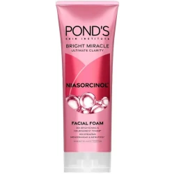Pond's Bright Miracle Ultimate Clarity Niasorcinol Facial Foam 100g, Deep Cleansing, Radiant Skin