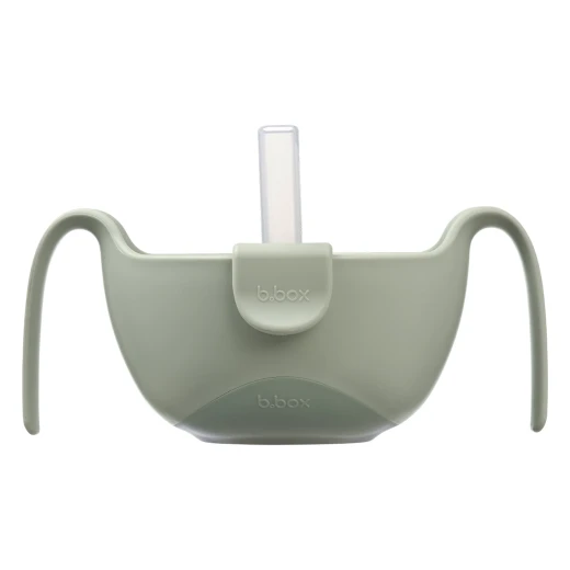 B.Box 3 in 1 Snack Dispenser Set for Babies and Toddlers Sage Color, BPA Free, Easy to Clean, Perfect for On the Go Snacking Needs - B.Box - Image 12
